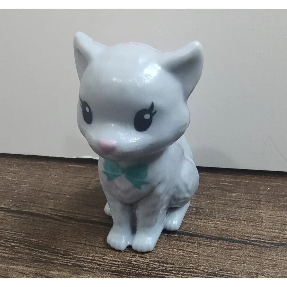 Barbie Color Reveal Surprise Party Playset 2021 Replacement Gray Kitten Cat Z29